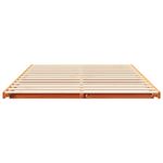 Casa si Gradina - Mobilier - Paturi si accesorii - Paturi - Cadru de pat de podea Maro ceruit 140 x 210 cm - Infinity.ro