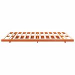 Casa si Gradina - Mobilier - Paturi si accesorii - Paturi - Cadru de pat de podea Maro ceruit 140 x 210 cm - Infinity.ro