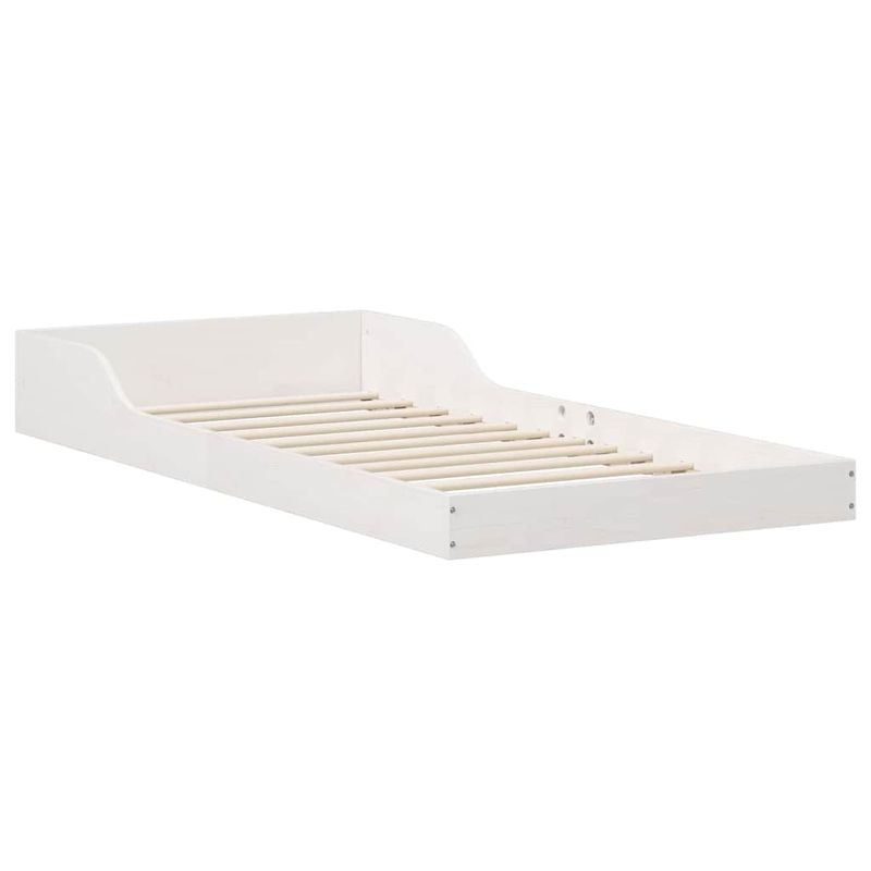 Casa si Gradina - Mobilier - Paturi si accesorii - Paturi - Cadru de pat Alb 90 x 200 cm Lemn masiv de pin - Infinity.ro