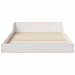 Casa si Gradina - Mobilier - Paturi si accesorii - Paturi - Cadru de pat Alb 90 x 200 cm Lemn masiv de pin - Infinity.ro