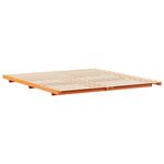 Casa si Gradina - Mobilier - Paturi si accesorii - Paturi - Cadru de pat de podea Maro ceruit 200 x 210 cm - Infinity.ro