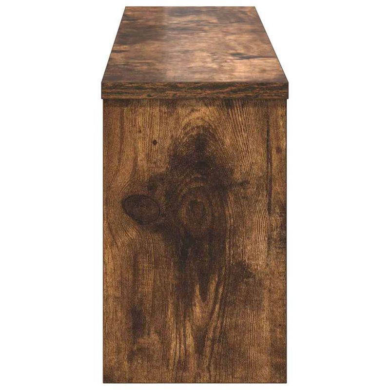 Casa si Gradina - Mobilier - Biblioteci si rafturi - Rafturi - Racator de paltoane montat pe perete cu raft Pe perete Stejar afumat - Infinity.ro