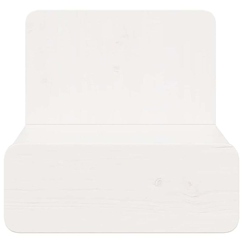 Casa si Gradina - Mobilier - Comode si corpuri - Noptiere - Noptiera Montata pe Perete 2 pcs Alb 44 x 32.5 x 40 cm - Infinity.ro