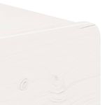 Casa si Gradina - Mobilier - Comode si corpuri - Noptiere - Noptiera Montata pe Perete 2 pcs Alb 44 x 32.5 x 40 cm - Infinity.ro