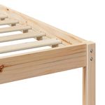 Casa si Gradina - Mobilier - Paturi si accesorii - Paturi - Cadru de pat cu mese laterale cu headboard Maro 90 x 190 cm - Infinity.ro