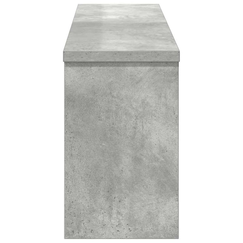 Casa si Gradina - Mobilier - Biblioteci si rafturi - Rafturi - Racator de paltoane montat pe perete Gri beton 75 x 16 x 26 cm - Infinity.ro