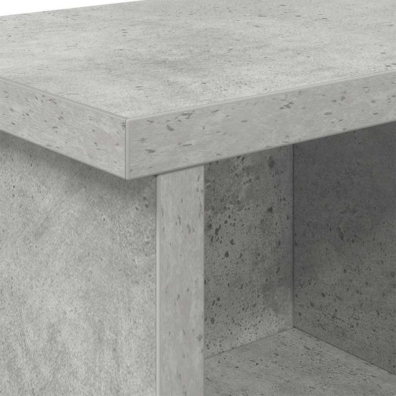 Casa si Gradina - Mobilier - Biblioteci si rafturi - Rafturi - Racator de paltoane montat pe perete Gri beton 75 x 16 x 26 cm - Infinity.ro