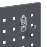 Casa si Gradina - Constructii - Depozitare, transport si protectie - Organizatoare si cutii scule - Carucior pentru unelte cu raft cu roata cu depozitare Manual Antracit 65 x 35 x 111 cm - Infinity.ro