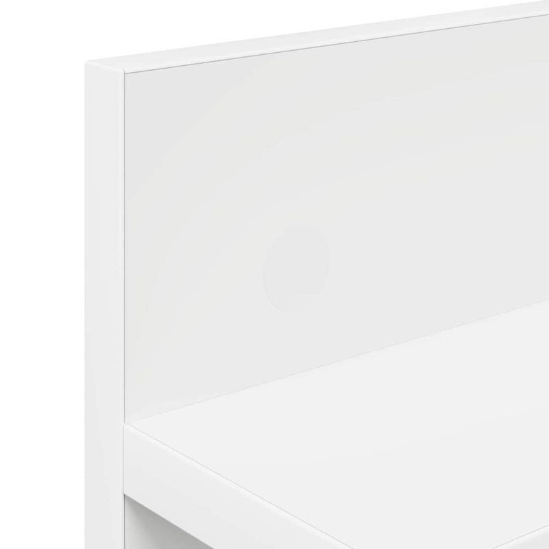 Casa si Gradina - Mobilier - Biblioteci si rafturi - Rafturi - Racator de paltoane montat pe perete Alb 40 x 10.5 x 18 cm - Infinity.ro
