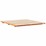 Casa si Gradina - Mobilier - Paturi si accesorii - Paturi - Cadru de pat de podea Maro ceruit 180 x 210 cm - Infinity.ro