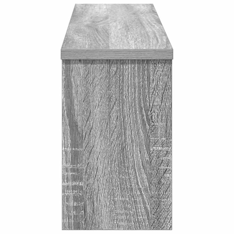 Casa si Gradina - Mobilier - Biblioteci si rafturi - Rafturi - Racator de paltoane montat pe perete sonoma gri 75 x 16 x 26 cm - Infinity.ro
