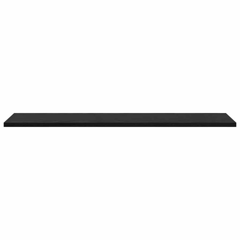 Casa si Gradina - Mobilier - Biblioteci si rafturi - Rafturi - Placa Raft pentru Carti 4 pcs Negru 100 x 40 x 1.5cm PAL - Infinity.ro