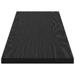 Casa si Gradina - Mobilier - Biblioteci si rafturi - Rafturi - Placa Raft pentru Carti 4 pcs Negru 100 x 40 x 1.5cm PAL - Infinity.ro