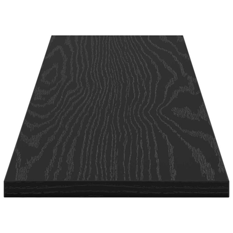 Casa si Gradina - Mobilier - Biblioteci si rafturi - Rafturi - Placa Raft pentru Carti 4 pcs Negru 100 x 40 x 1.5cm PAL - Infinity.ro