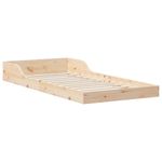 Casa si Gradina - Mobilier - Paturi si accesorii - Paturi - Cadru de pat Maro 90 x 210 cm Lemn masiv de pin - Infinity.ro
