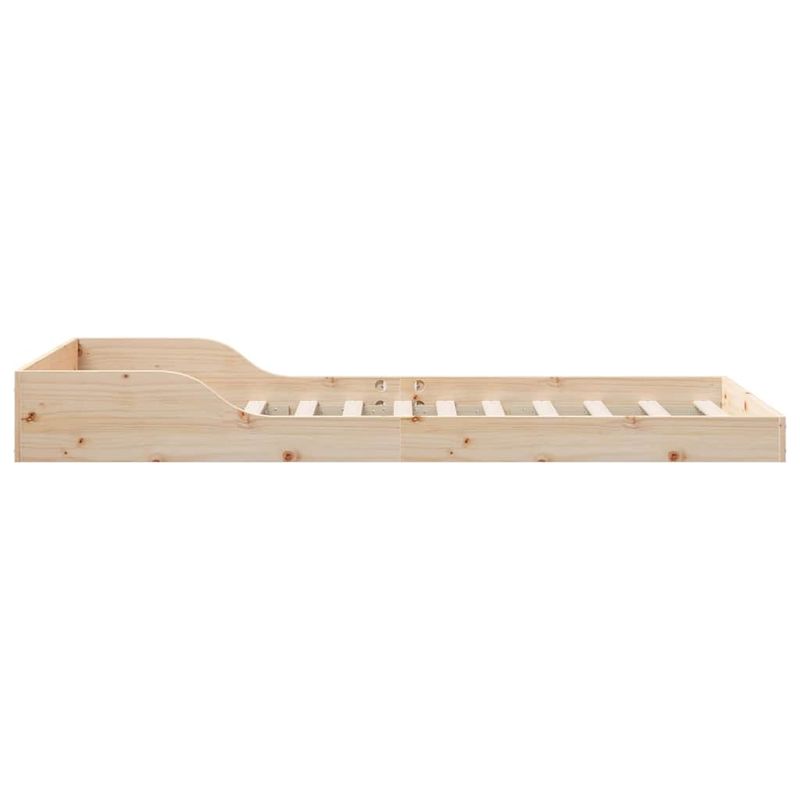 Casa si Gradina - Mobilier - Paturi si accesorii - Paturi - Cadru de pat Maro 90 x 210 cm Lemn masiv de pin - Infinity.ro