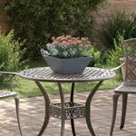 Casa si Gradina - Gradinarit si plante - Plante si ghivece - Ghivece si suporturi - Ghiveci din plastic 5 pcs Antracit 35 x 35 x 15 cm Otel - Infinity.ro