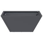 Casa si Gradina - Gradinarit si plante - Plante si ghivece - Ghivece si suporturi - Ghiveci din plastic 5 pcs Antracit 35 x 35 x 15 cm Otel - Infinity.ro