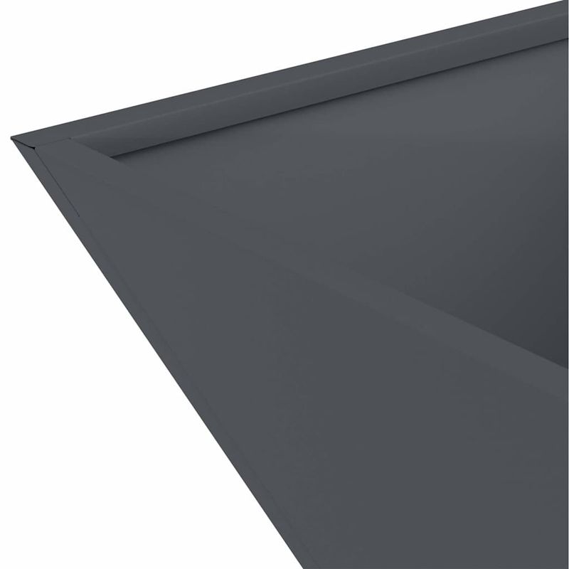 Casa si Gradina - Gradinarit si plante - Plante si ghivece - Ghivece si suporturi - Ghiveci din plastic 5 pcs Antracit 35 x 35 x 15 cm Otel - Infinity.ro