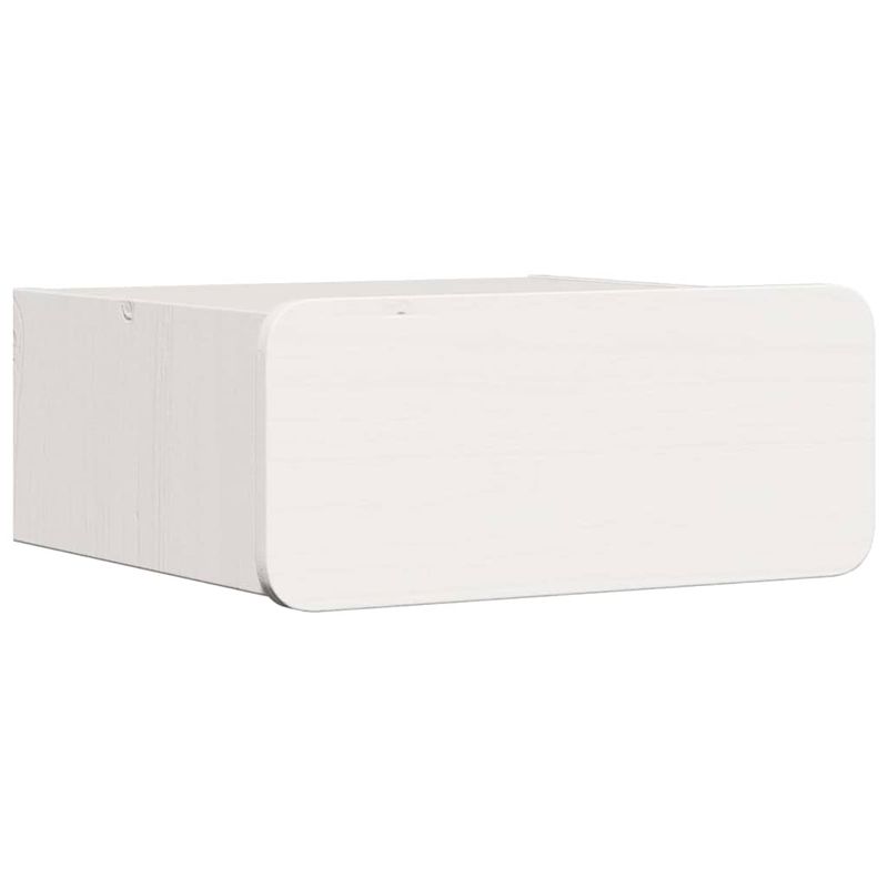 Casa si Gradina - Mobilier - Comode si corpuri - Noptiere - Noptiera Montata pe Perete 2 pcs Alb 39 x 34 x 16.5 cm - Infinity.ro