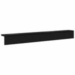 Casa si Gradina - Mobilier - Biblioteci si rafturi - Rafturi - Racator de paltoane montat pe perete cu raft Pe perete Stejar negru - Infinity.ro