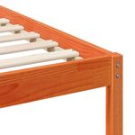 Casa si Gradina - Mobilier - Paturi si accesorii - Paturi - Cadru de pat cu mese laterale Maro ceruit 90 x 200 cm - Infinity.ro