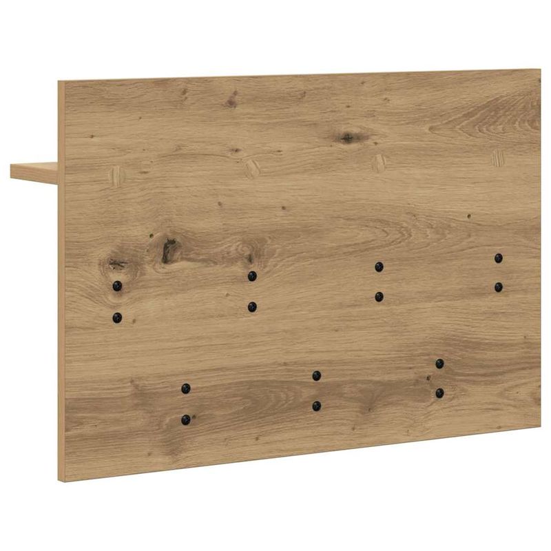 Casa si Gradina - Mobilier - Biblioteci si rafturi - Rafturi - Racator de paltoane montat pe perete cu raft Pe perete stejar artizanal - Infinity.ro