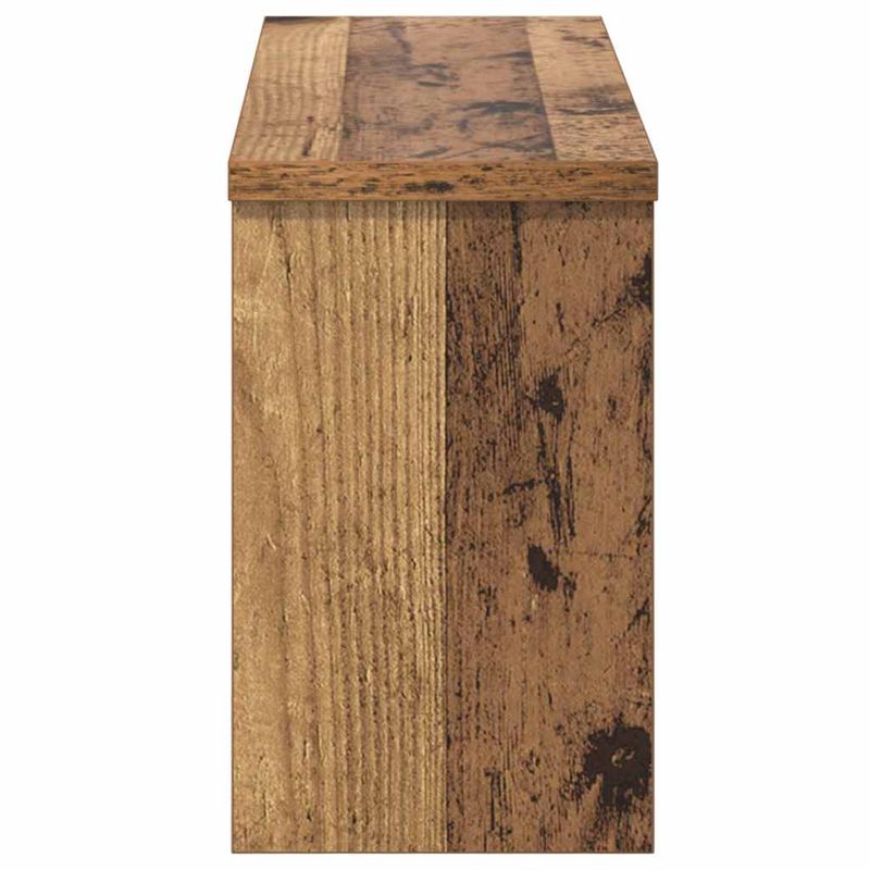Casa si Gradina - Mobilier - Biblioteci si rafturi - Rafturi - Racator de paltoane montat pe perete Lemn vechi 50 x 16 x 26 cm - Infinity.ro