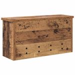 Casa si Gradina - Mobilier - Biblioteci si rafturi - Rafturi - Racator de paltoane montat pe perete Lemn vechi 50 x 16 x 26 cm - Infinity.ro