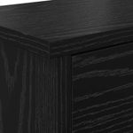 Casa si Gradina - Mobilier - Biblioteci si rafturi - Rafturi - Racator de paltoane montat pe perete cu raft Pe perete cu depozitare cu usa Stejar negru - Infinity.ro