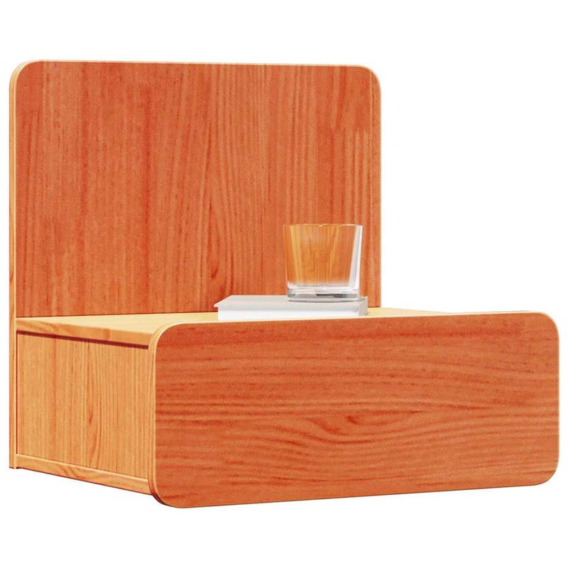 Casa si Gradina - Mobilier - Comode si corpuri - Noptiere - Noptiera Montata pe Perete 2 pcs Maro ceruit 44 x 32.5 x 40 cm - Infinity.ro