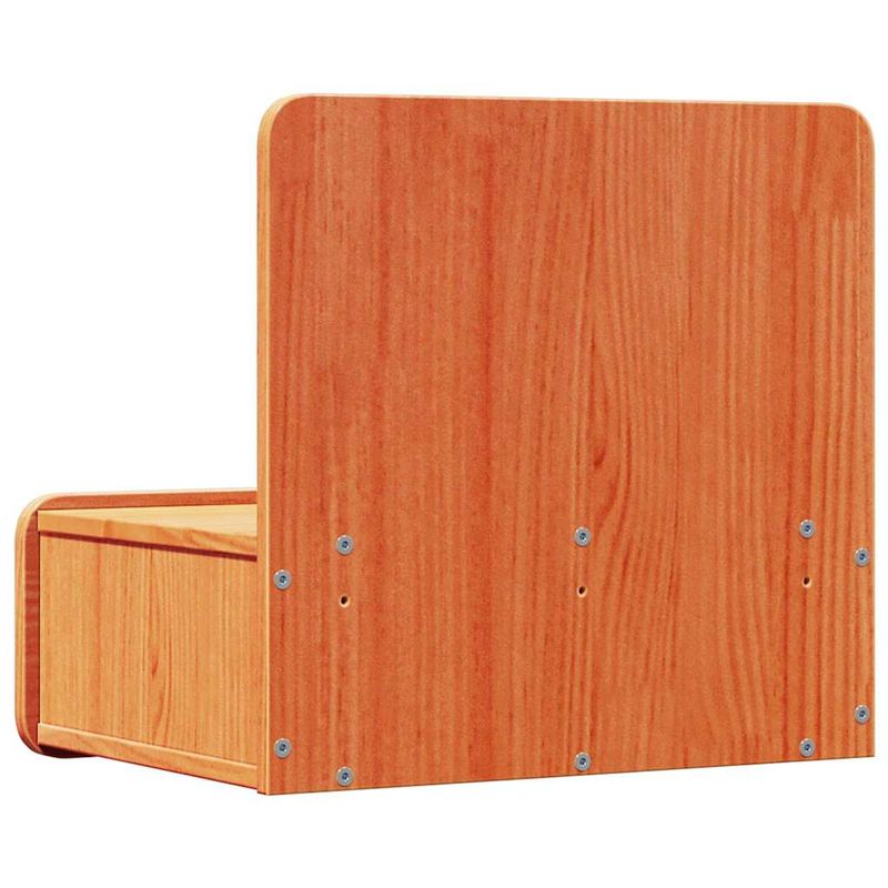 Casa si Gradina - Mobilier - Comode si corpuri - Noptiere - Noptiera Montata pe Perete 2 pcs Maro ceruit 44 x 32.5 x 40 cm - Infinity.ro