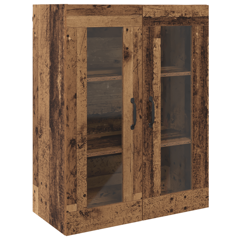 Casa si Gradina - Mobilier - Comode si corpuri - Comode - Dulap de perete suspendat Maro 69.5 x 34 x 90 cm Lemn compozit - Infinity.ro