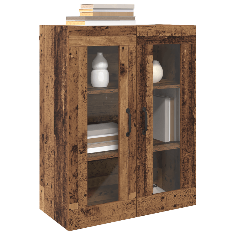 Casa si Gradina - Mobilier - Comode si corpuri - Comode - Dulap de perete suspendat Maro 69.5 x 34 x 90 cm Lemn compozit - Infinity.ro