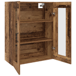 Casa si Gradina - Mobilier - Comode si corpuri - Comode - Dulap de perete suspendat Maro 69.5 x 34 x 90 cm Lemn compozit - Infinity.ro