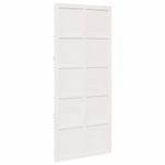 Casa si Gradina - Constructii - Usi interior, exterior si garaj - Usi interior - Usa hambar Alb 100 x 210 cm Lemn masiv de pin - Infinity.ro