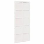 Casa si Gradina - Constructii - Usi interior, exterior si garaj - Usi interior - Usa hambar Alb 100 x 210 cm Lemn masiv de pin - Infinity.ro