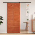 Casa si Gradina - Constructii - Usi interior, exterior si garaj - Usi interior - Usa hambar Maro ceruit 90 x 210 cm Lemn masiv de pin - Infinity.ro