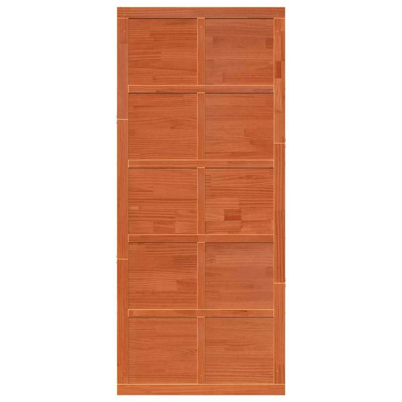 Casa si Gradina - Constructii - Usi interior, exterior si garaj - Usi interior - Usa hambar Maro ceruit 90 x 210 cm Lemn masiv de pin - Infinity.ro
