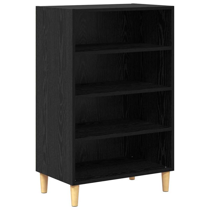 Casa si Gradina - Mobilier - Comode si corpuri - Comode - Bufet cu raft Stejar negru 57 x 35 x 90 cm Lemn compozit - Infinity.ro
