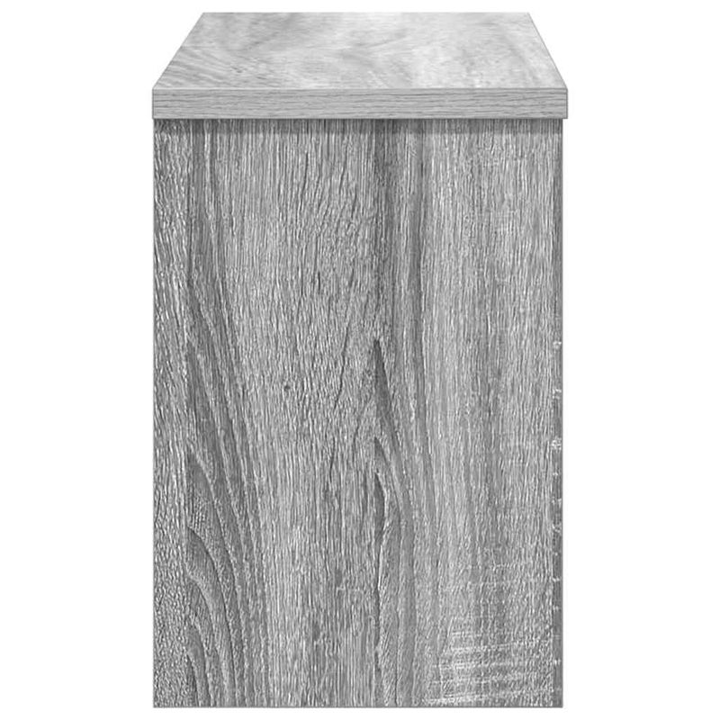 Casa si Gradina - Mobilier - Biblioteci si rafturi - Rafturi - Racator de paltoane montat pe perete sonoma gri 50 x 20 x 30 cm - Infinity.ro