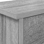 Casa si Gradina - Mobilier - Biblioteci si rafturi - Rafturi - Racator de paltoane montat pe perete sonoma gri 50 x 20 x 30 cm - Infinity.ro