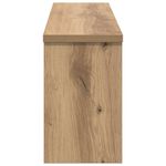 Casa si Gradina - Mobilier - Biblioteci si rafturi - Rafturi - Racator de paltoane montat pe perete cu raft Pe perete stejar artizanal - Infinity.ro