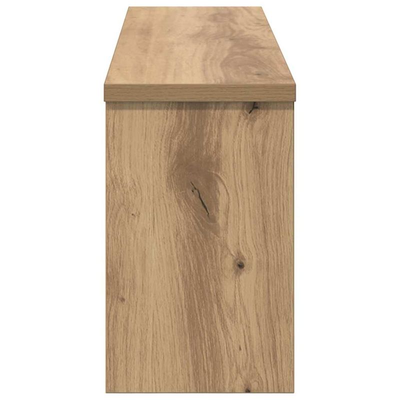 Casa si Gradina - Mobilier - Biblioteci si rafturi - Rafturi - Racator de paltoane montat pe perete cu raft Pe perete stejar artizanal - Infinity.ro