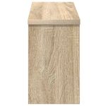 Casa si Gradina - Mobilier - Biblioteci si rafturi - Rafturi - Racator de paltoane montat pe perete cu raft Pe perete Stejar sonoma - Infinity.ro