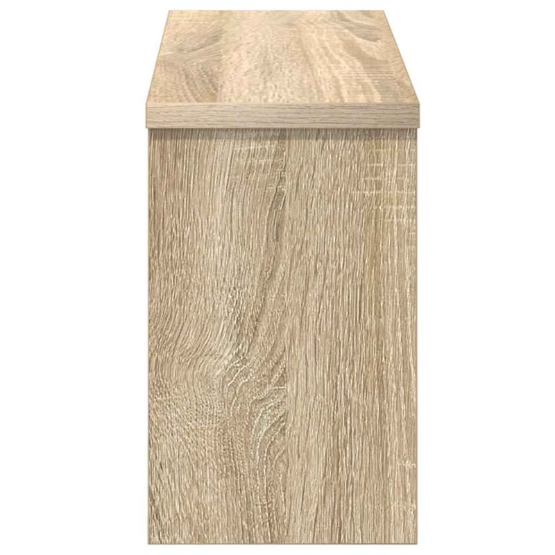 Casa si Gradina - Mobilier - Biblioteci si rafturi - Rafturi - Racator de paltoane montat pe perete cu raft Pe perete Stejar sonoma - Infinity.ro
