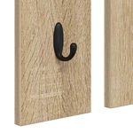 Casa si Gradina - Mobilier - Biblioteci si rafturi - Rafturi - Racator de paltoane montat pe perete cu raft Pe perete cu oglinda Stejar sonoma - Infinity.ro