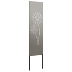 Casa si Gradina - Gradina si terasa - Decoratiuni exterior - Ornamente gradina - Panou Decorativ de Gradina Ruginit 32 x 140 cm - Infinity.ro