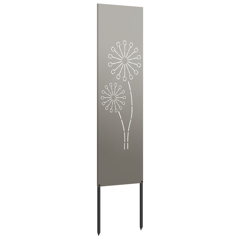 Casa si Gradina - Gradina si terasa - Decoratiuni exterior - Ornamente gradina - Panou Decorativ de Gradina Ruginit 32 x 140 cm - Infinity.ro