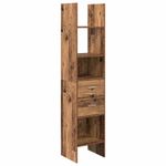 Casa si Gradina - Mobilier - Biblioteci si rafturi - Biblioteci - Dulap pentru carti Lemn vechi 40 x 35 x 180 cm Lemn compozit - Infinity.ro